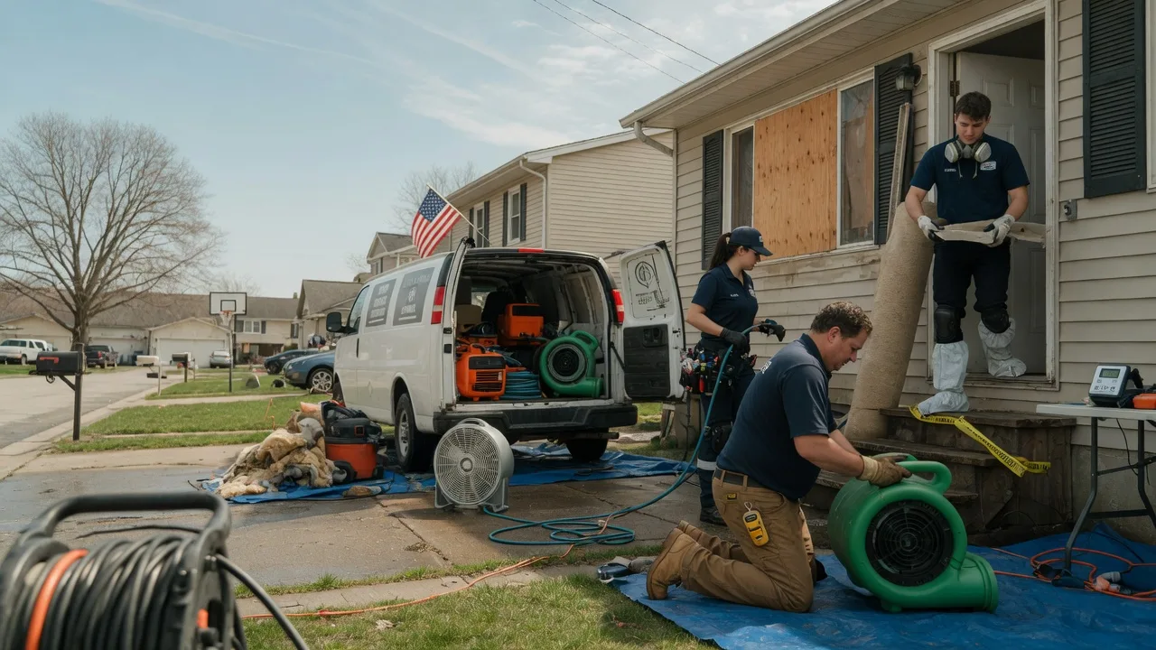 Water Damage Restoration in Louisiana, MO near me